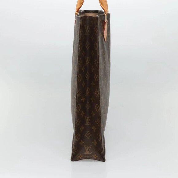 LOUIS VUITTON Monogram Sac Plat Hand Bag M51140 LV Auth 134747 - Picture 4 of 16